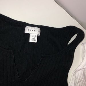 Two TOPSHOP tank tops
